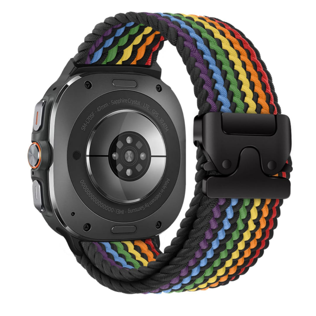 Geflochtenes Nylonarmband für Samsung Galaxy Watch Ultra