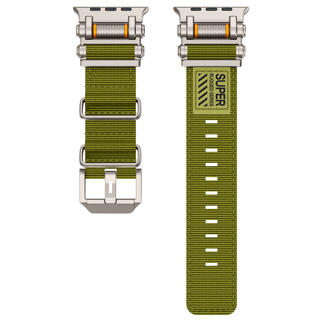 #Color_Titanium Adapter-Green Band