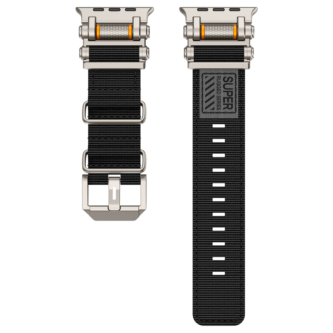 #Color_Titanium Adapter-Black Band