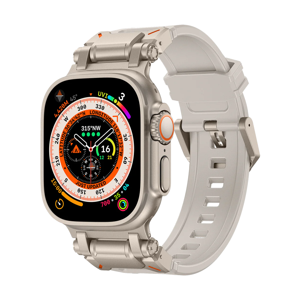 #Color_Titanium Adapter-Starlight Band