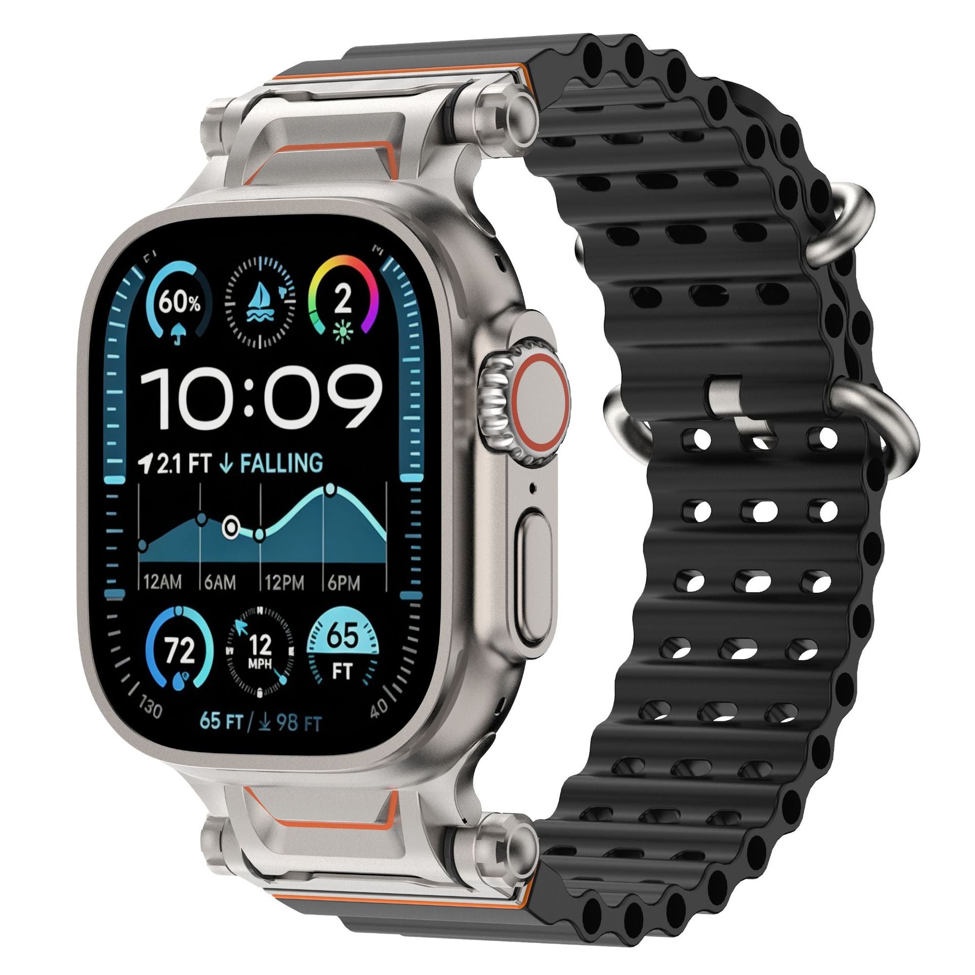 Ocean Silicone Band For Apple Watch