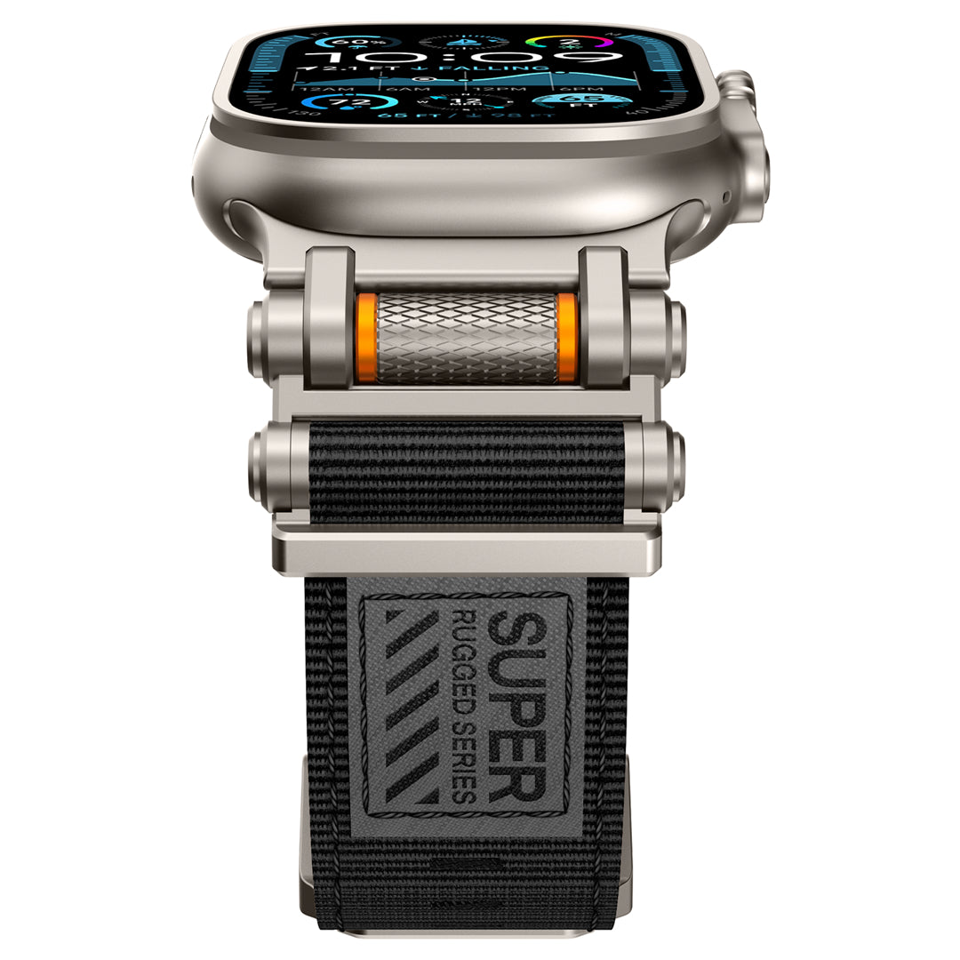 #Color_Titanium Adapter-Black Band