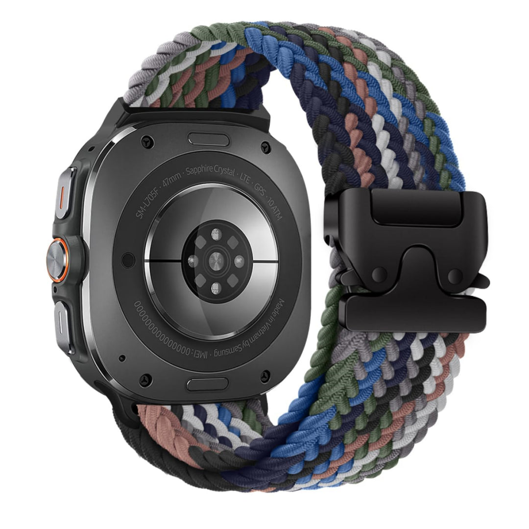 Geflochtenes Nylonarmband für Samsung Galaxy Watch Ultra