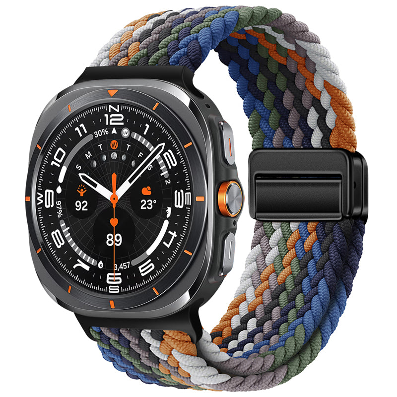 Magnetisches Nylonarmband für Samsung Galaxy Watch Ultra