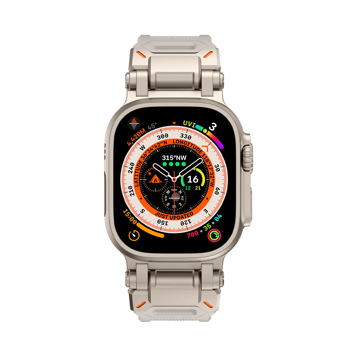 #Color_Titanium Adapter-Starlight Band