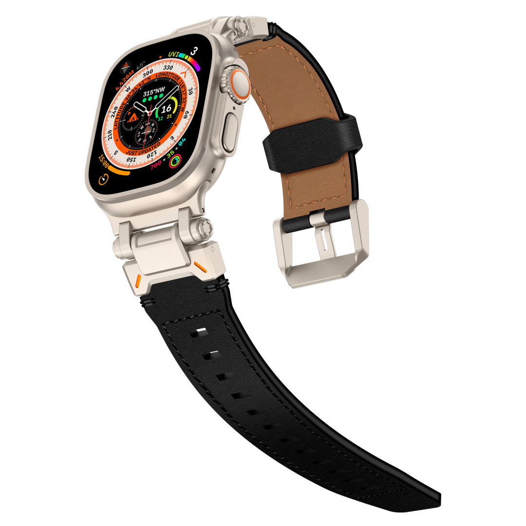 #Color_Titanium Adapter-Black Band