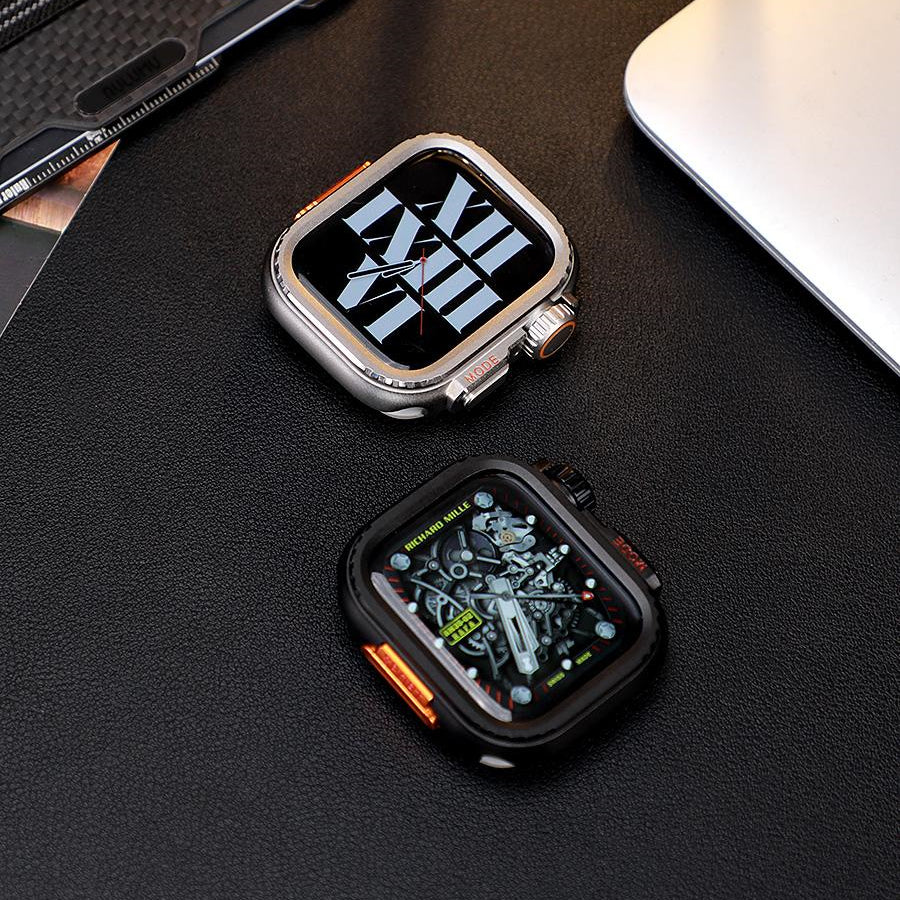 Robustes Gehäuse aus Aluminiumlegierung für die Apple Watch