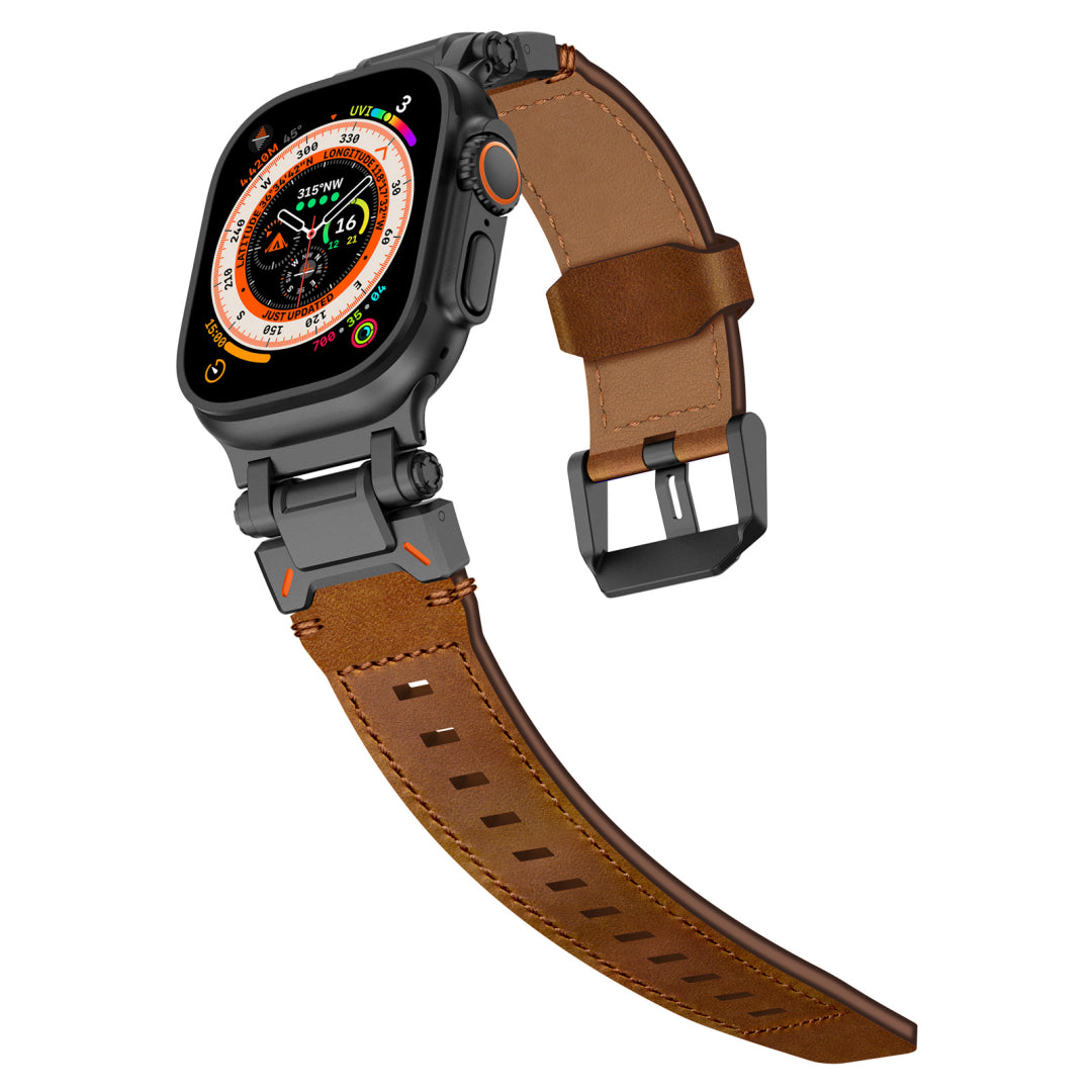 #Color_Black Adapter-Brown Band