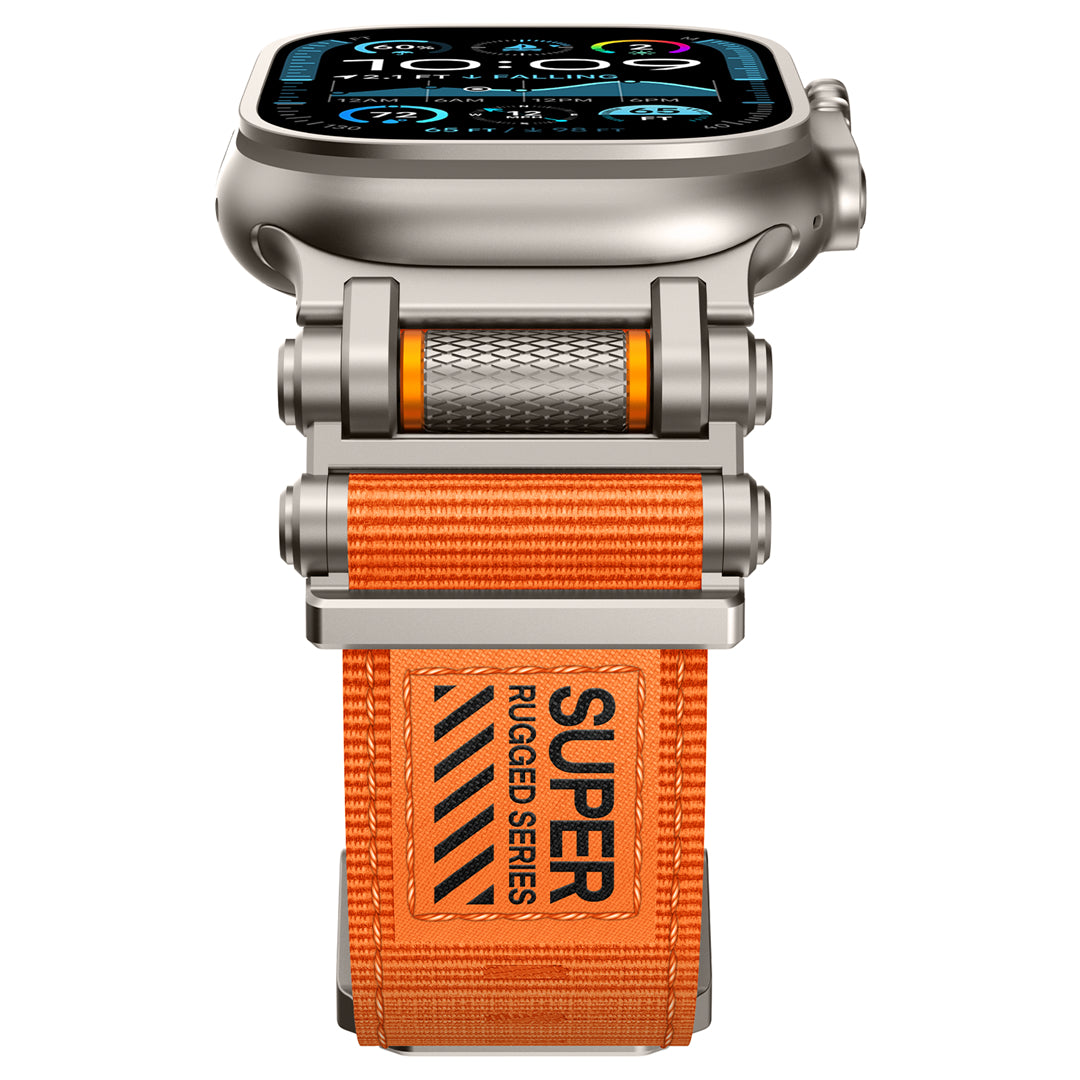 #Color_Titanium Adapter-Orange Band