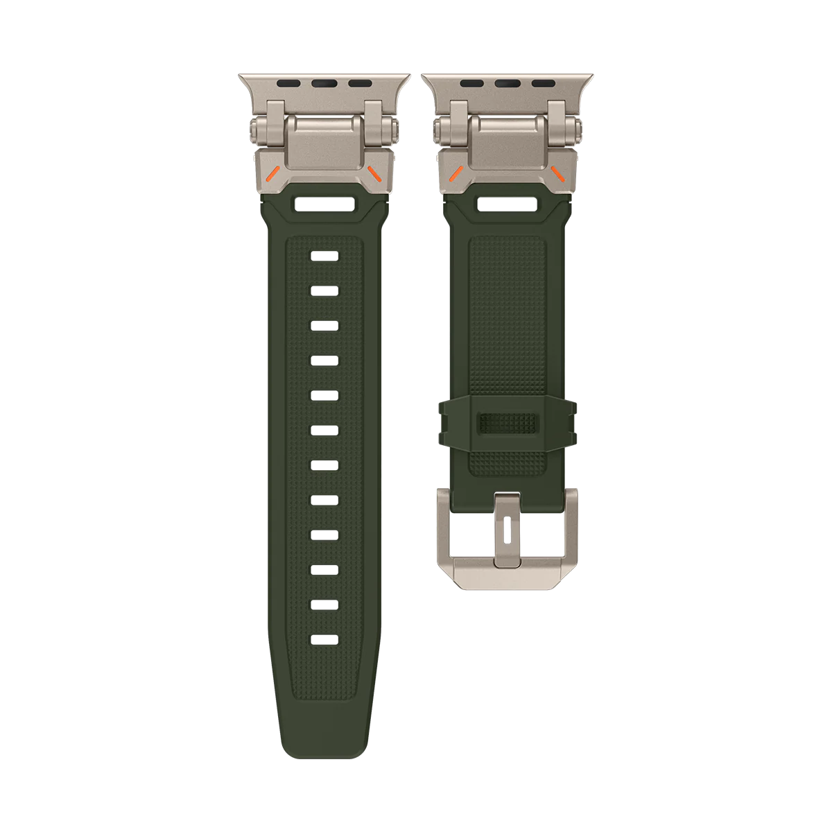 #Color_Titanium Adapter-Green Band