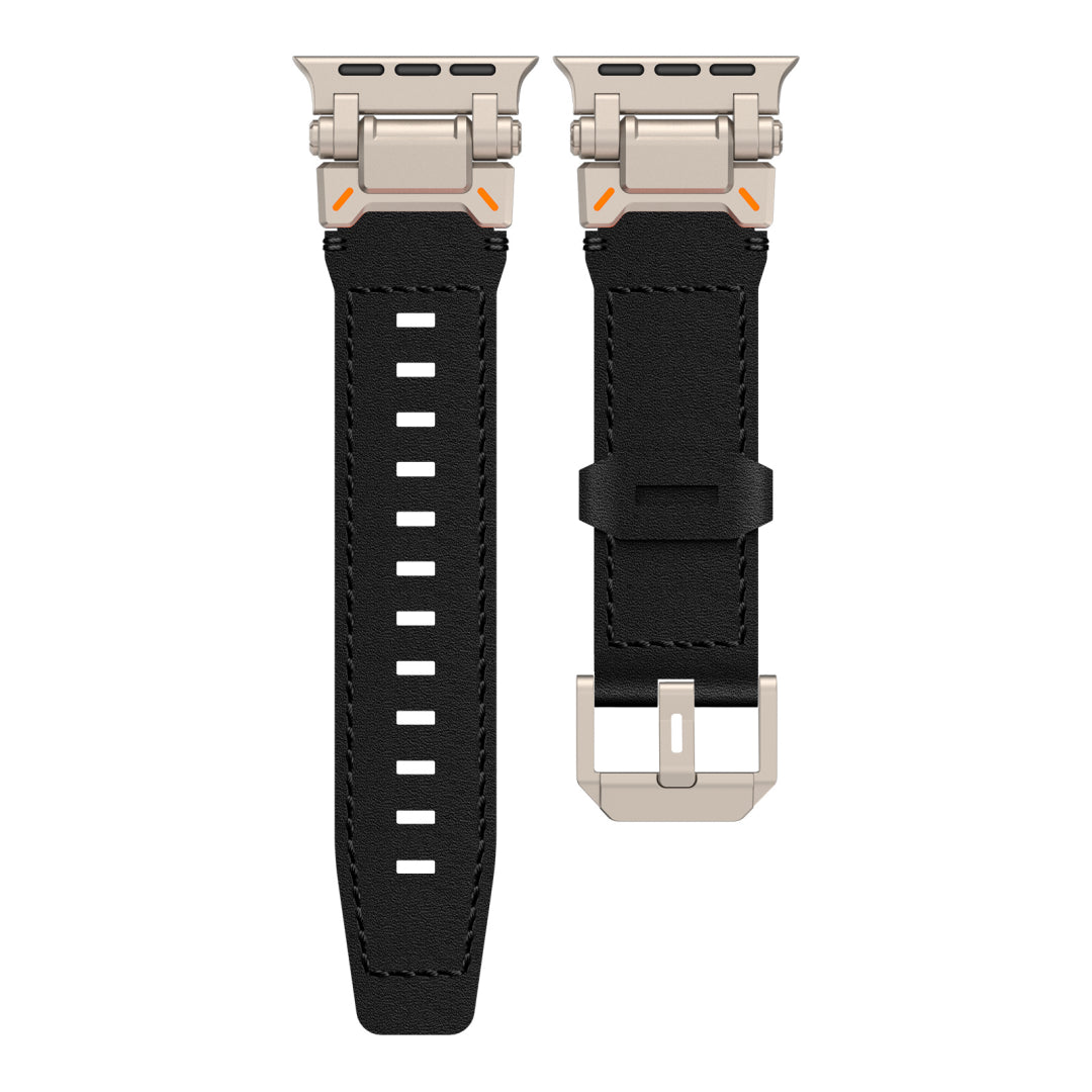 #Color_Titanium Adapter-Black Band