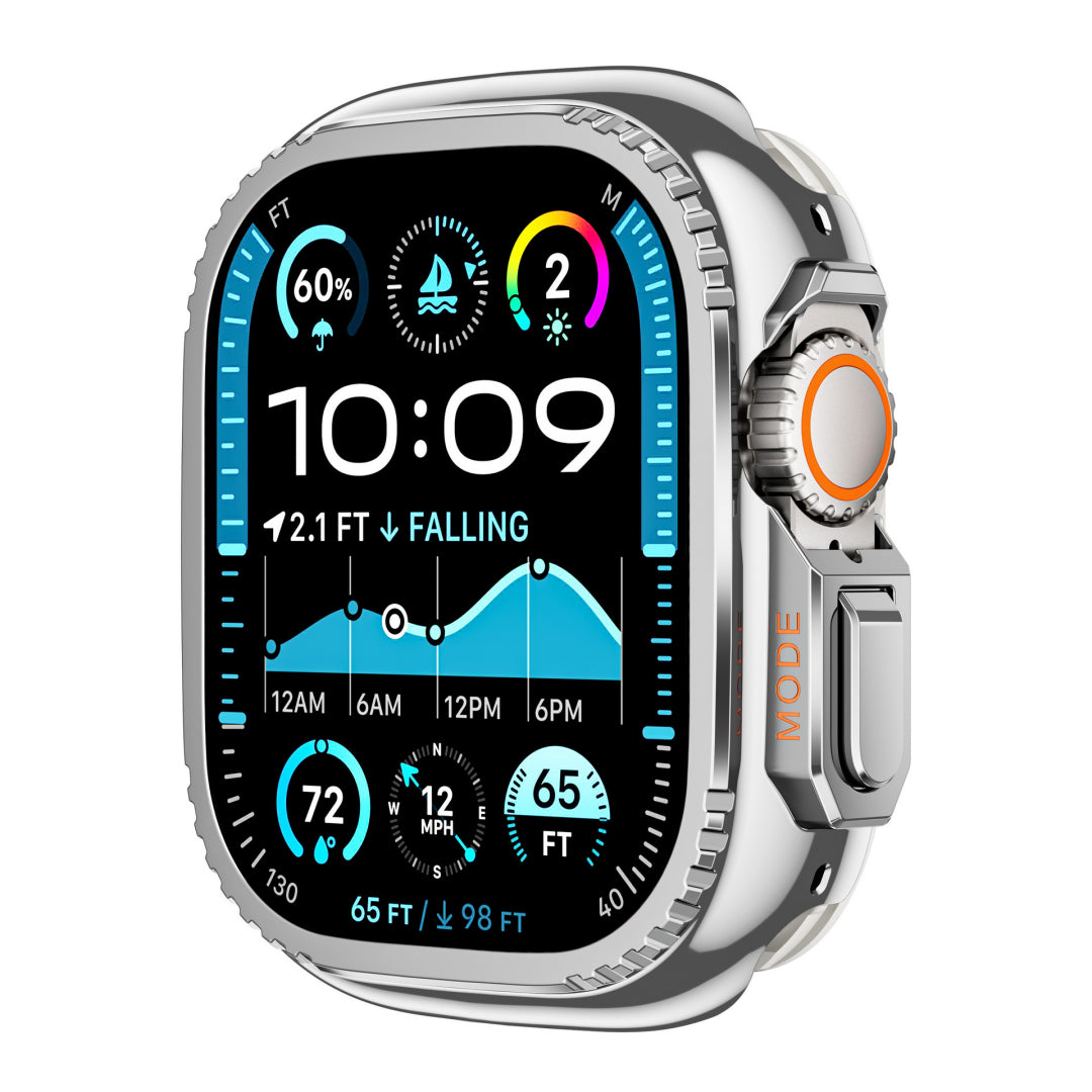 Robustes Gehäuse aus Aluminiumlegierung für die Apple Watch