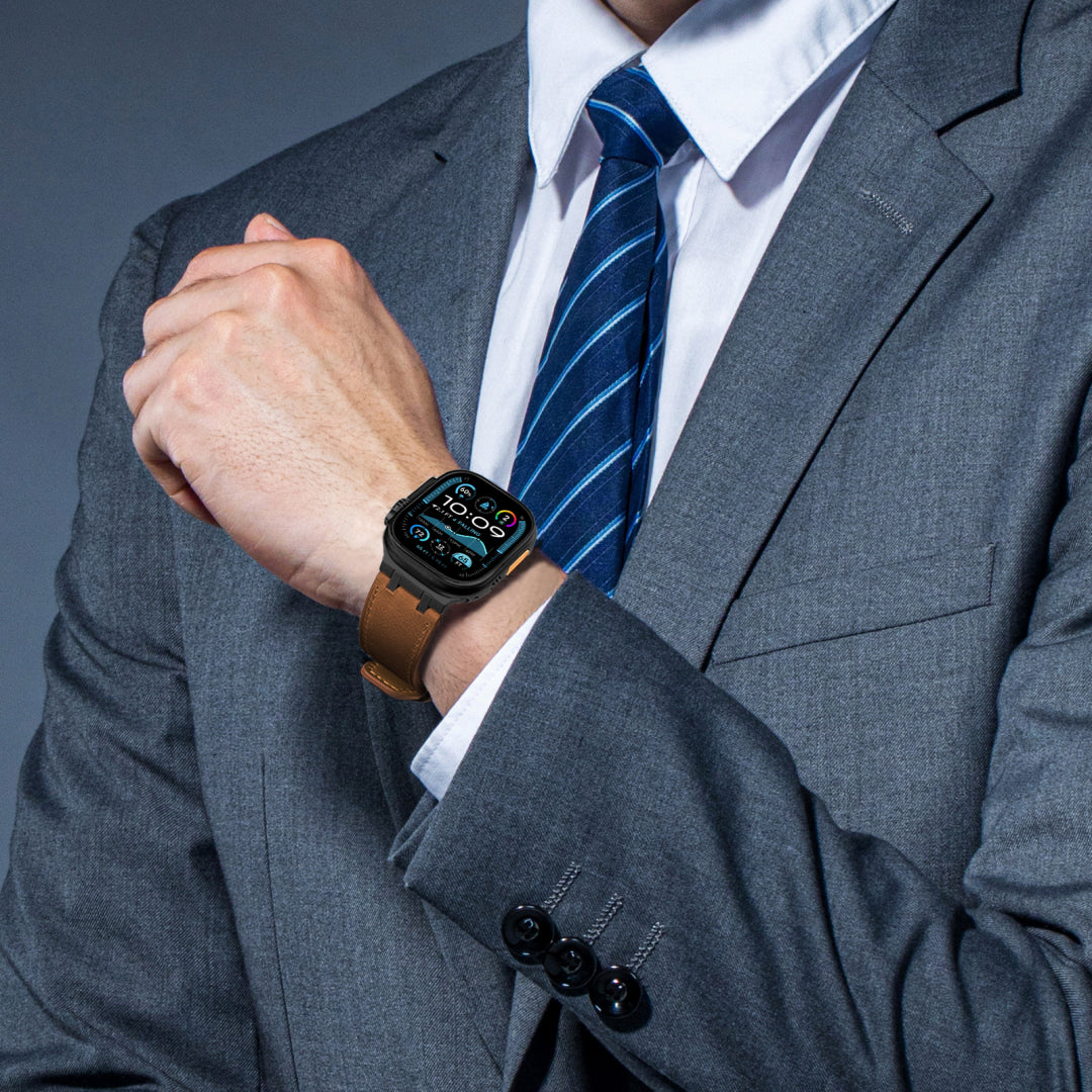 AP Leather Band For Apple Watch