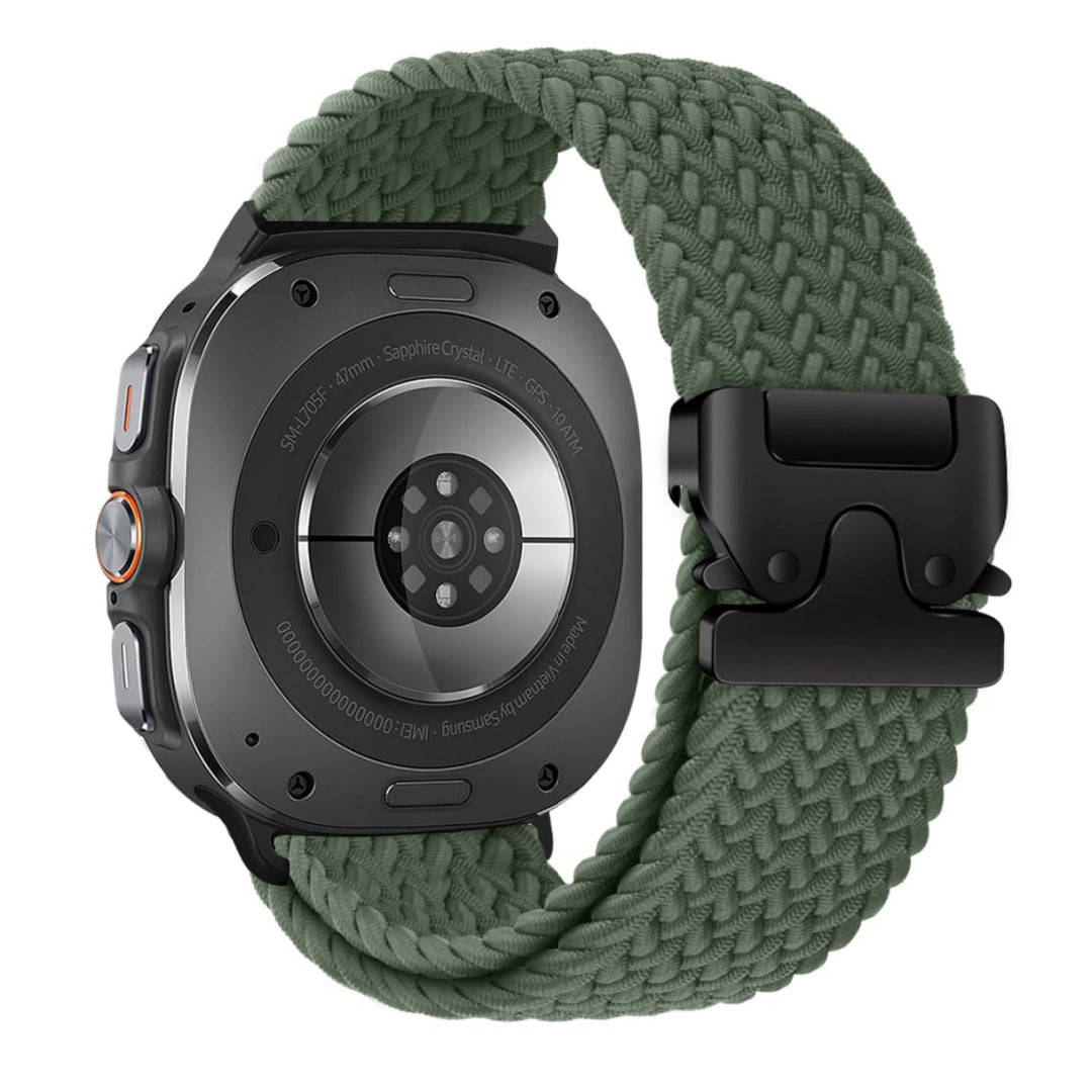 Geflochtenes Nylonarmband für Samsung Galaxy Watch Ultra