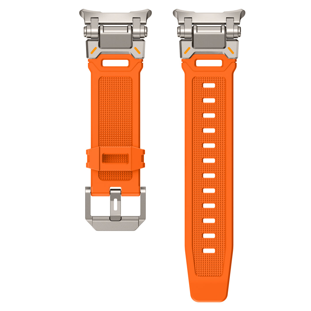 #Color_Titanium Adapter-Orange Band