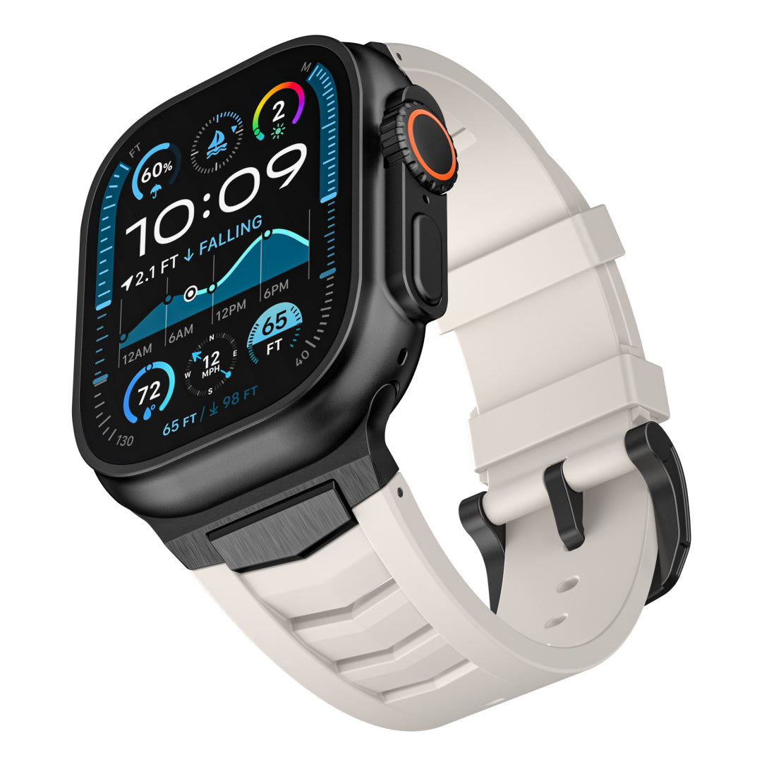 Mecha Design FKM-Armband für Apple Watch