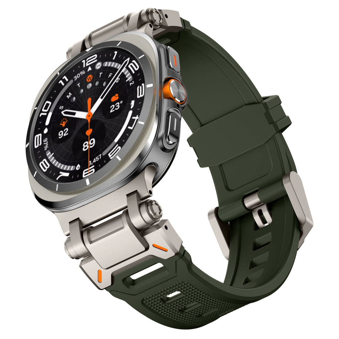#Color_Titanium Adapter-Green Band