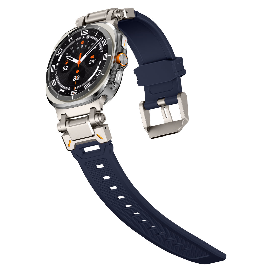 #Color_Titanium Adapter-Blue Band