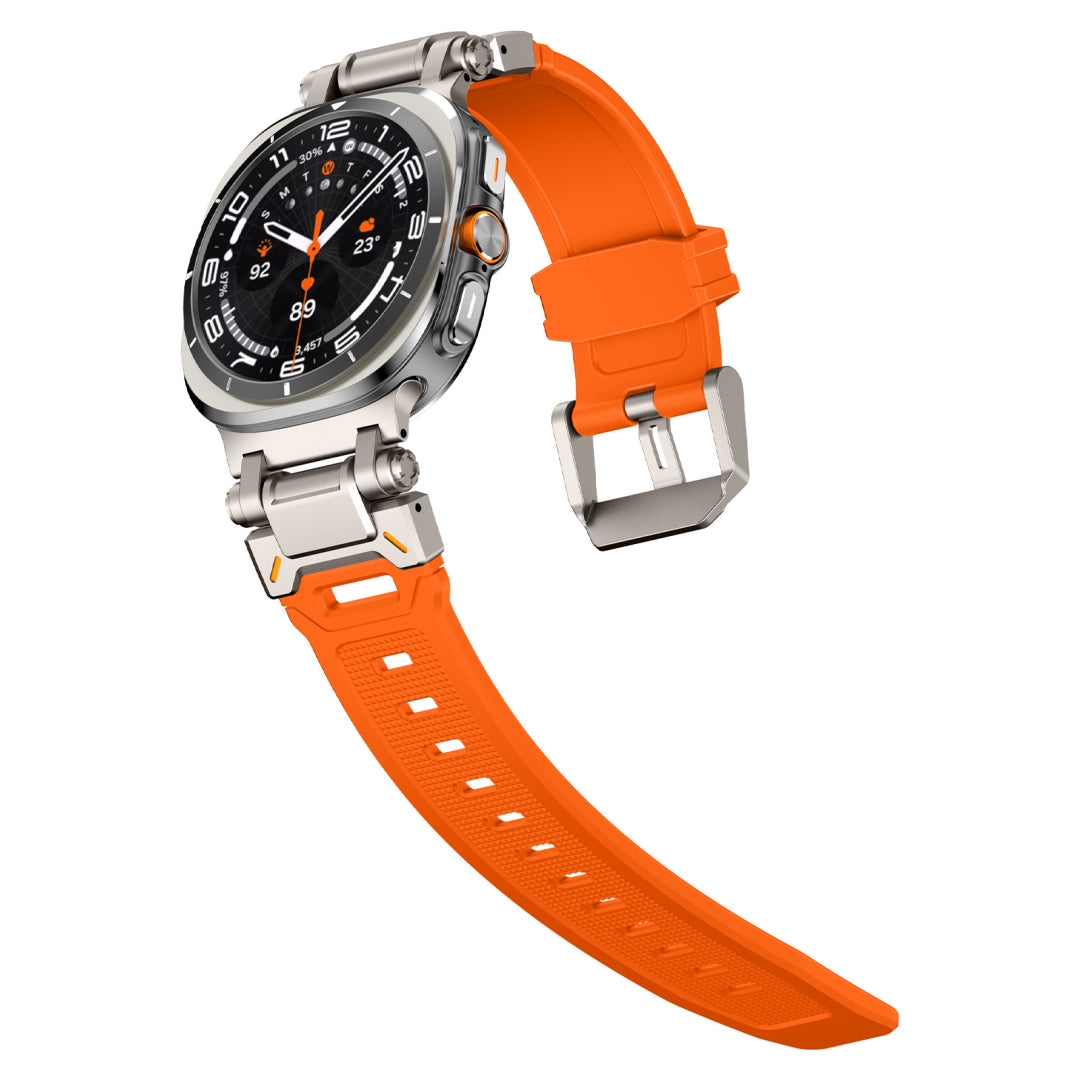 #Color_Titanium Adapter-Orange Band