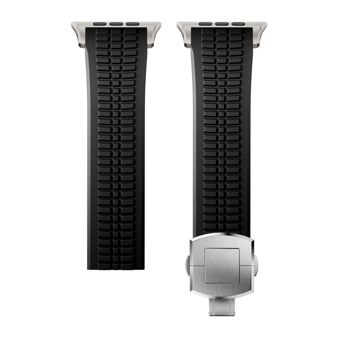 #Color_Black Band-Silver Buckle
