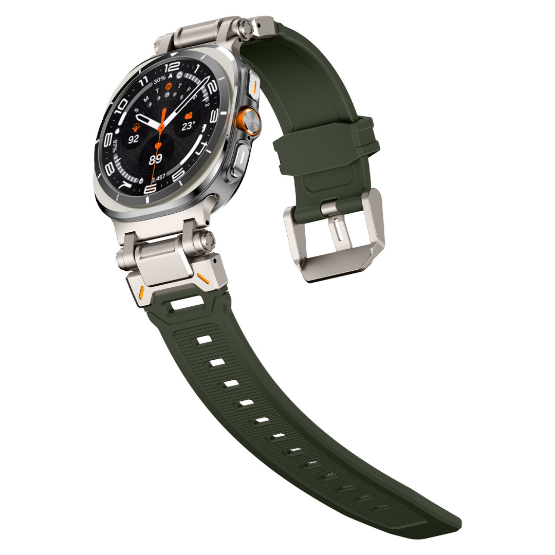 #Color_Titanium Adapter-Green Band
