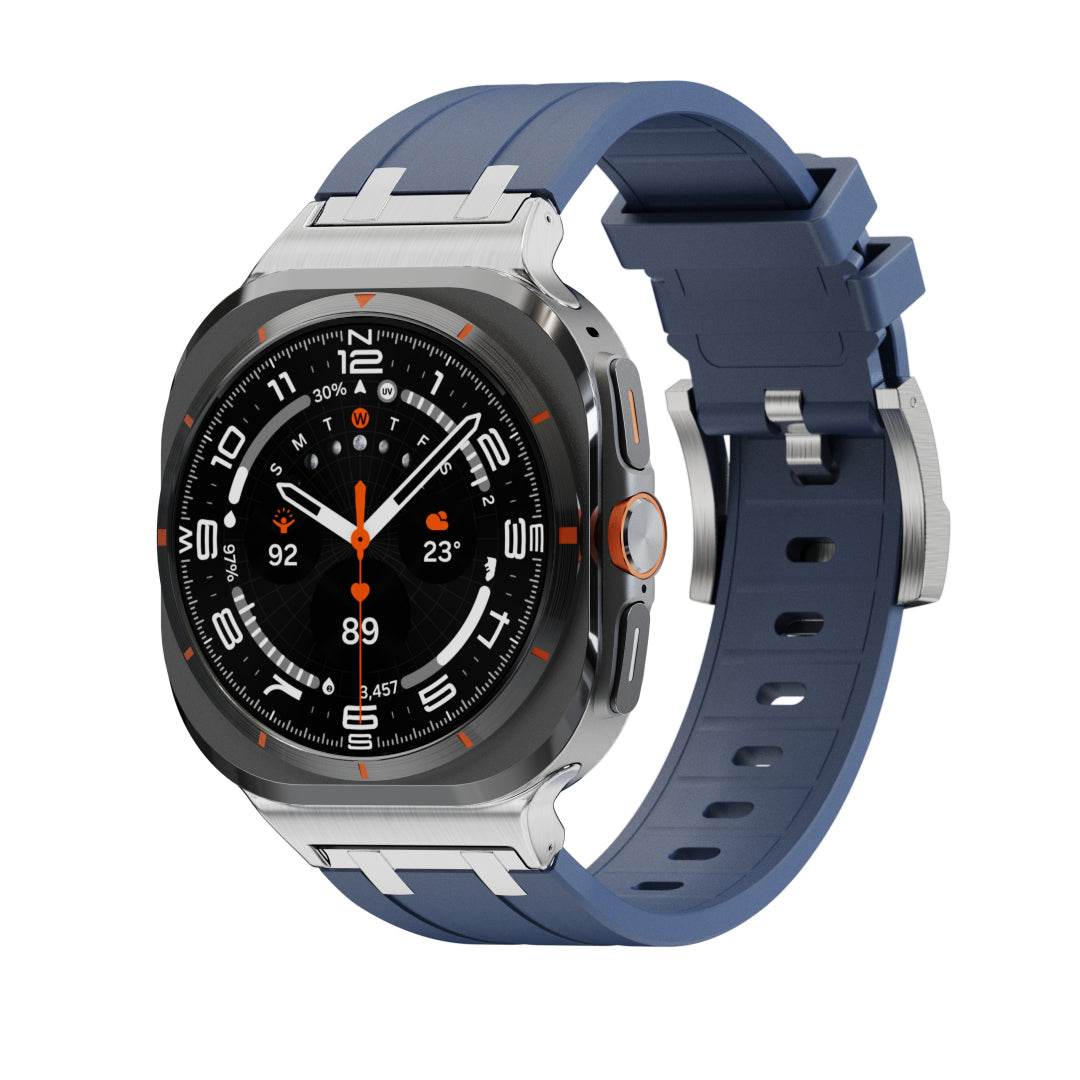 #Color_Silver Adapter-Blue Band