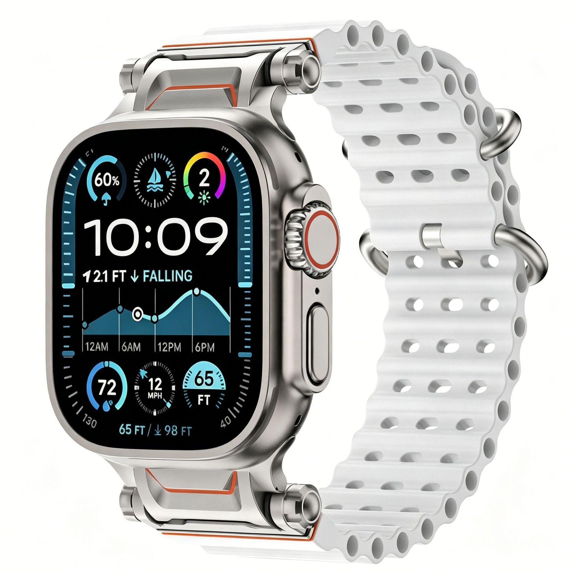 Ocean Silicone Band For Apple Watch