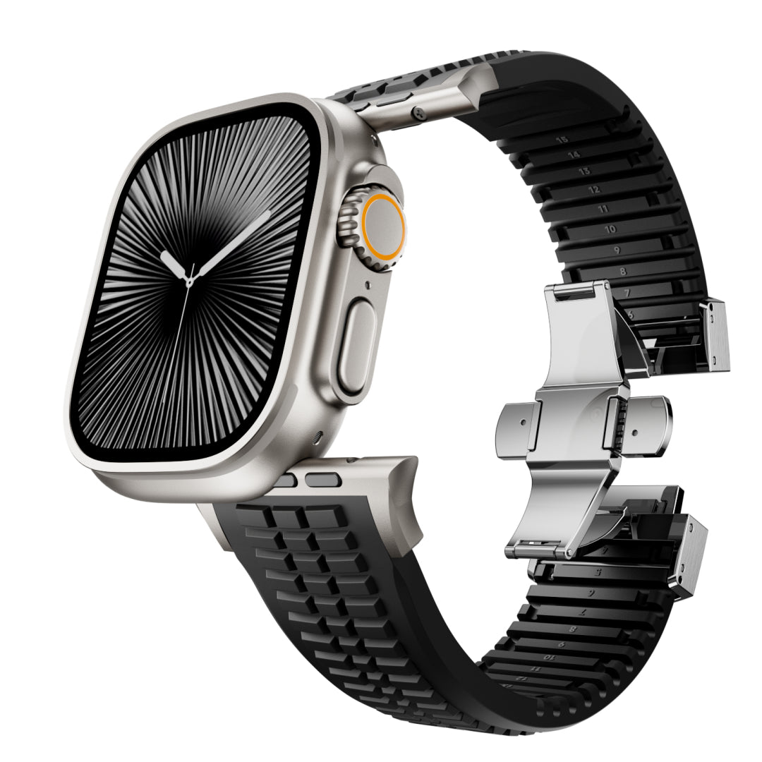 #Color_Black Band-Silver Buckle