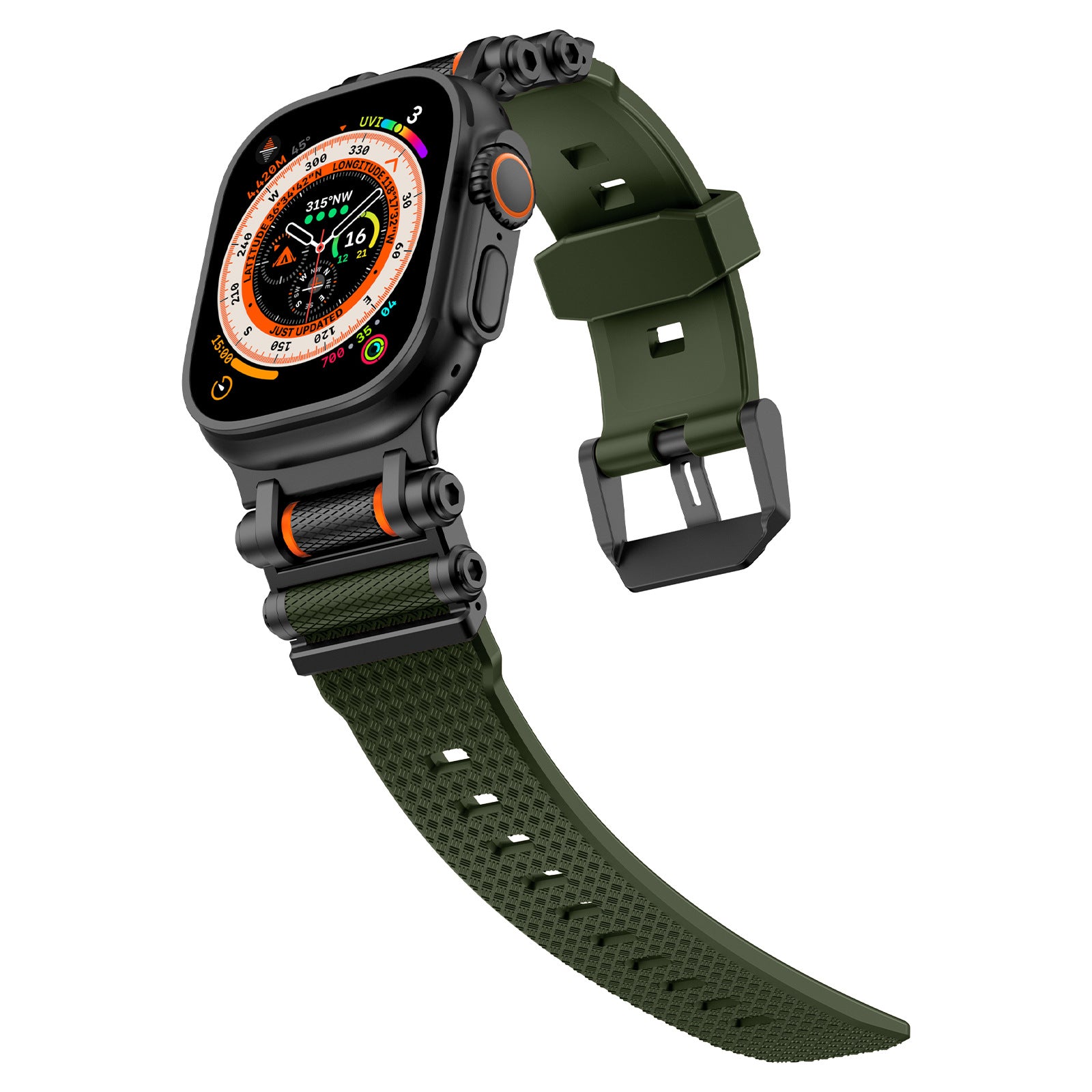 Adventure Rotating Silicone Band For Apple Watch