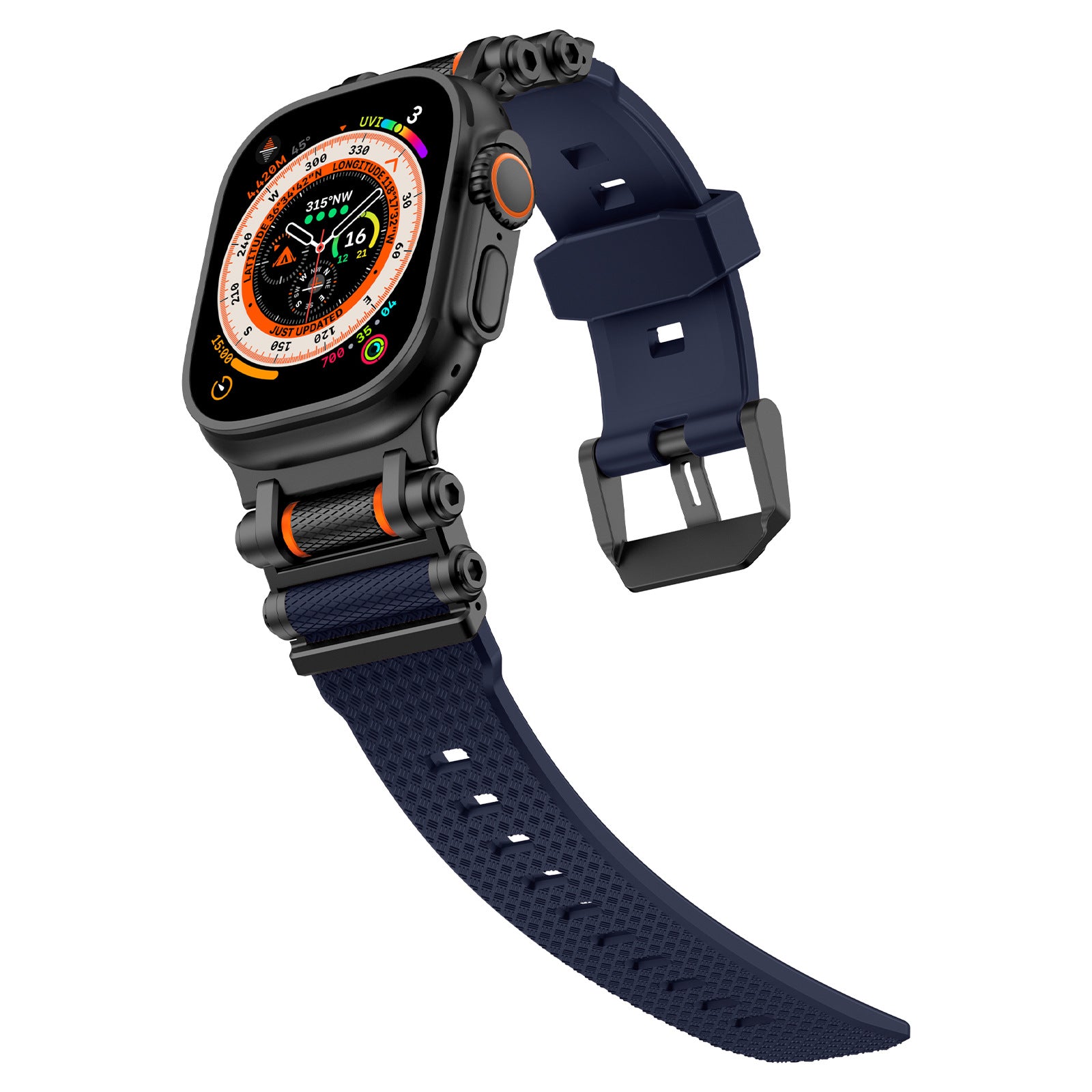 Adventure Rotating Silicone Band For Apple Watch