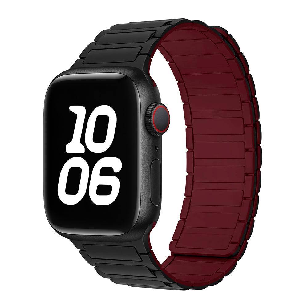 Correa de silicona magnética de liberación rápida para Apple Watch