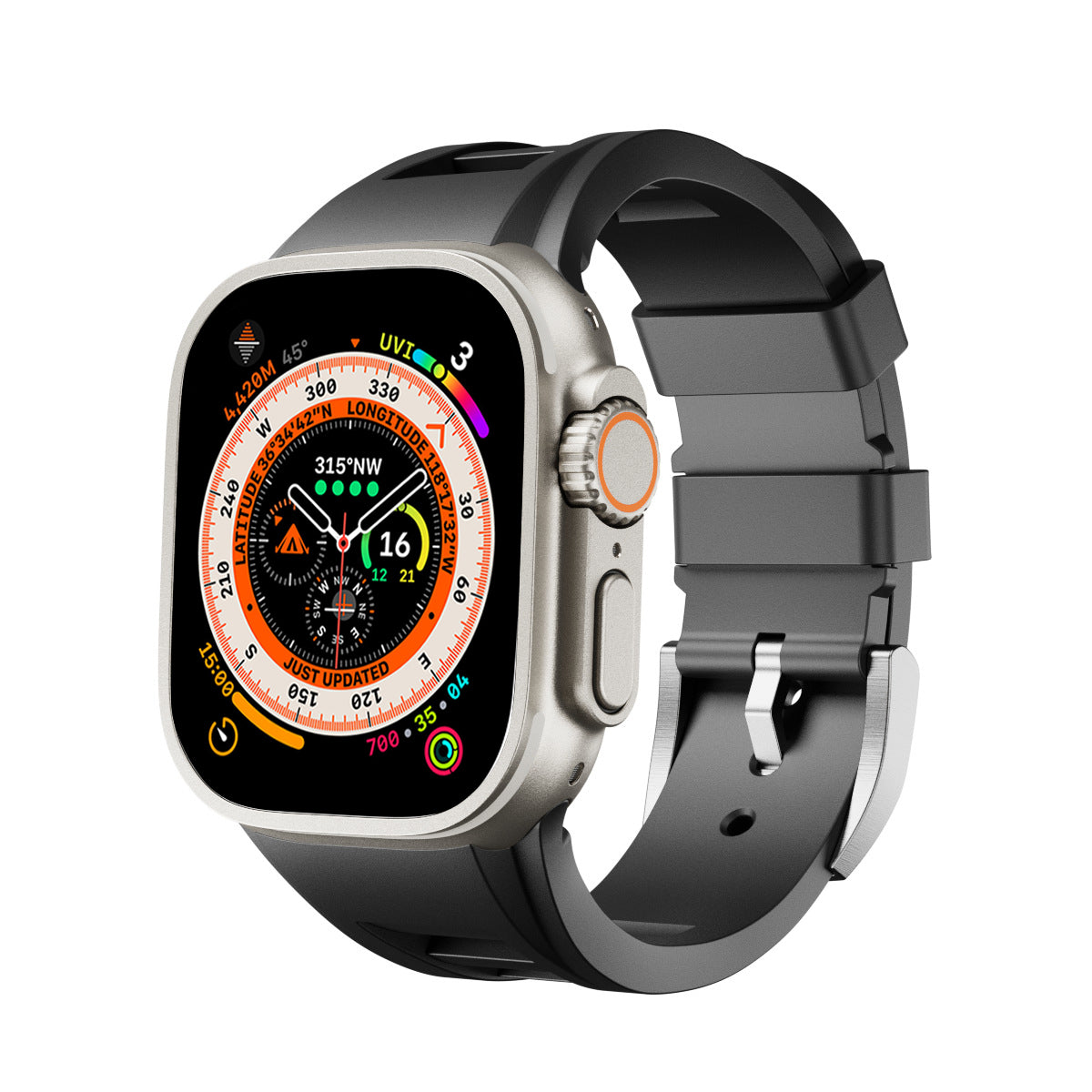 Luxury RM Silicone Band For Apple Watch