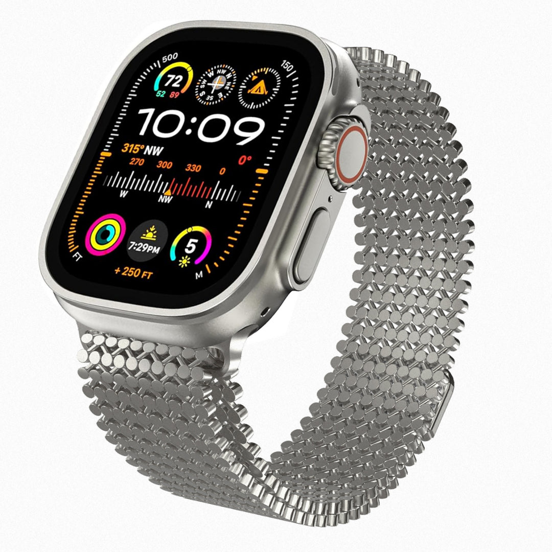 Stainless Steel Magnetic Buckle Band For Apple Watch