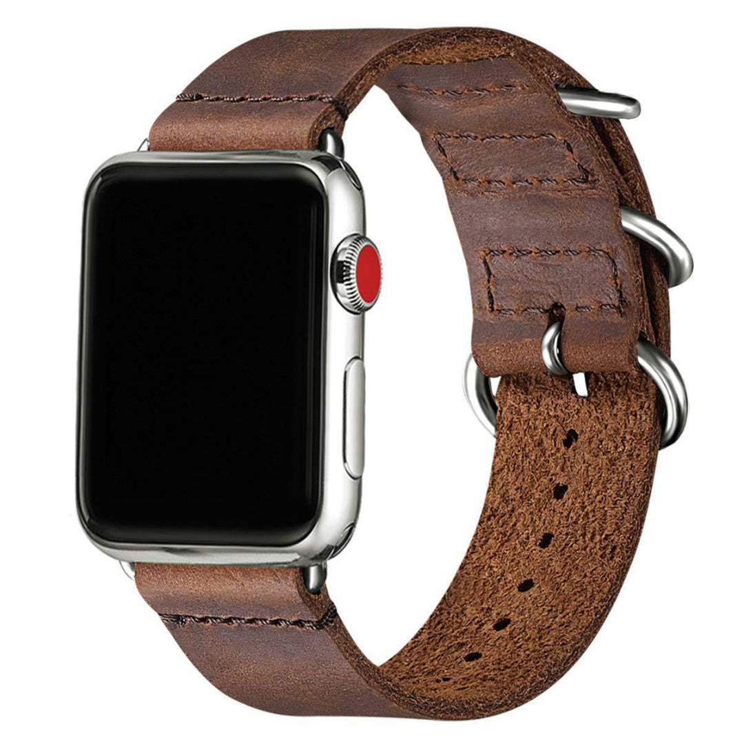 Vintage Leather Band For Apple Watch