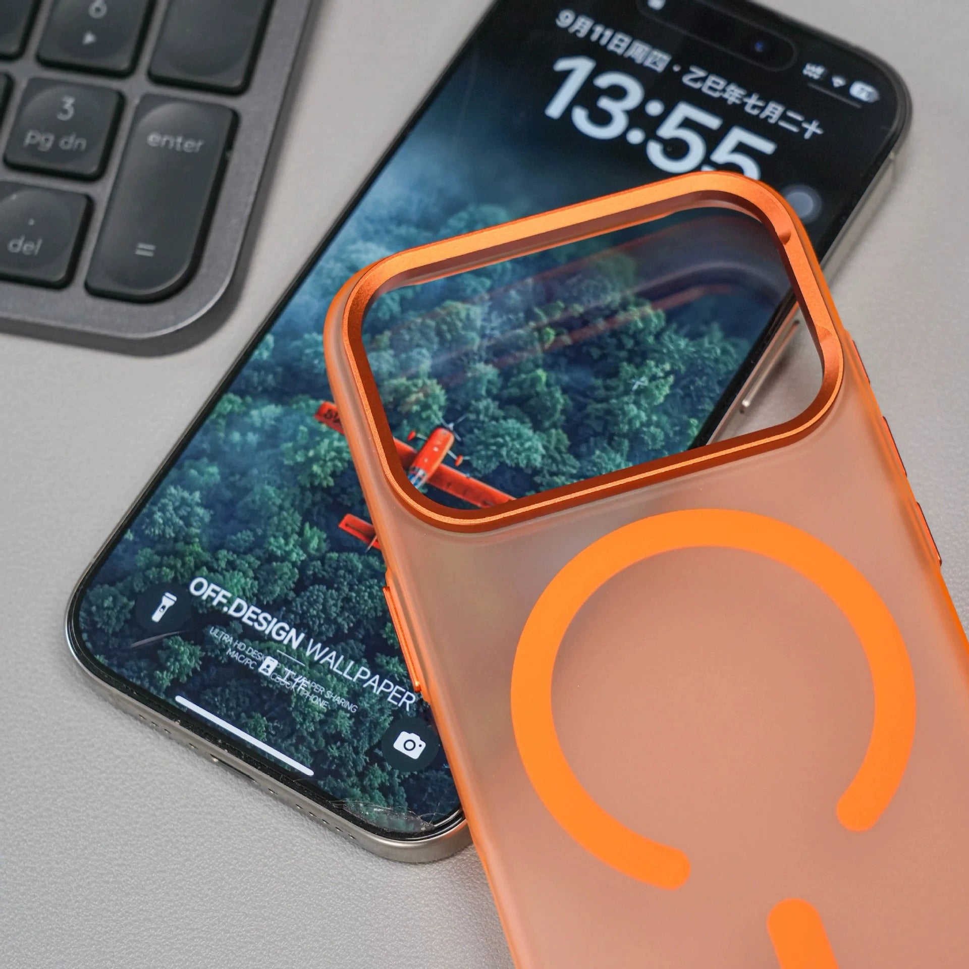 Magnetic Frosted Case For iPhone