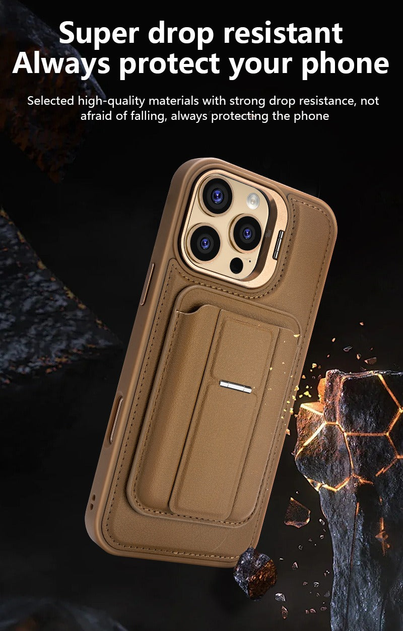 Magsafe Stand Card Holder Case For iPhone