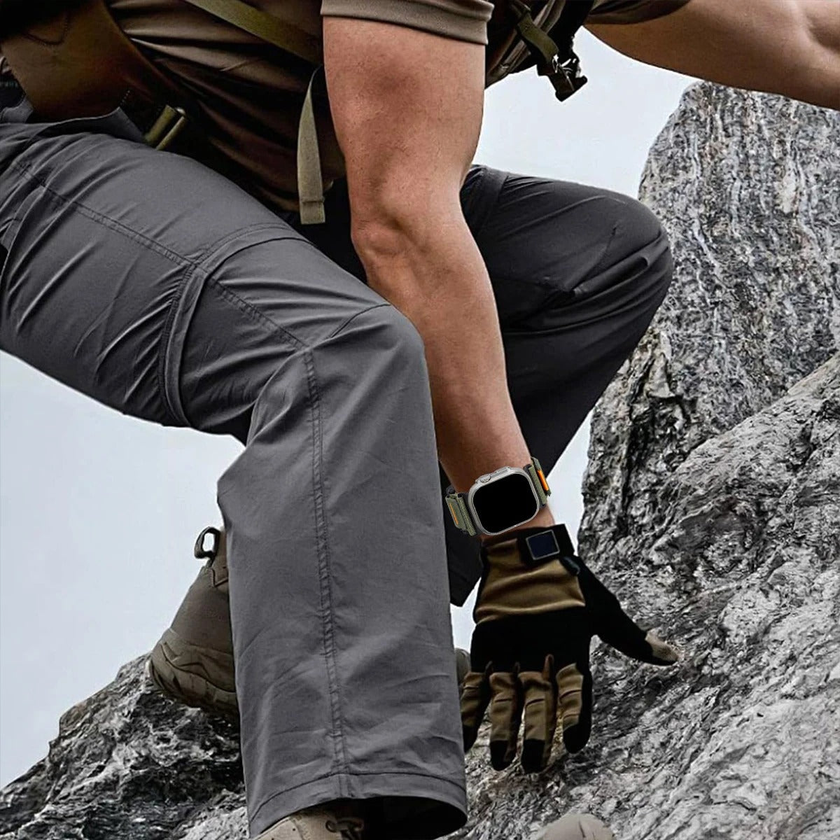 Correa de nailon para Apple Watch para deportes extremos
