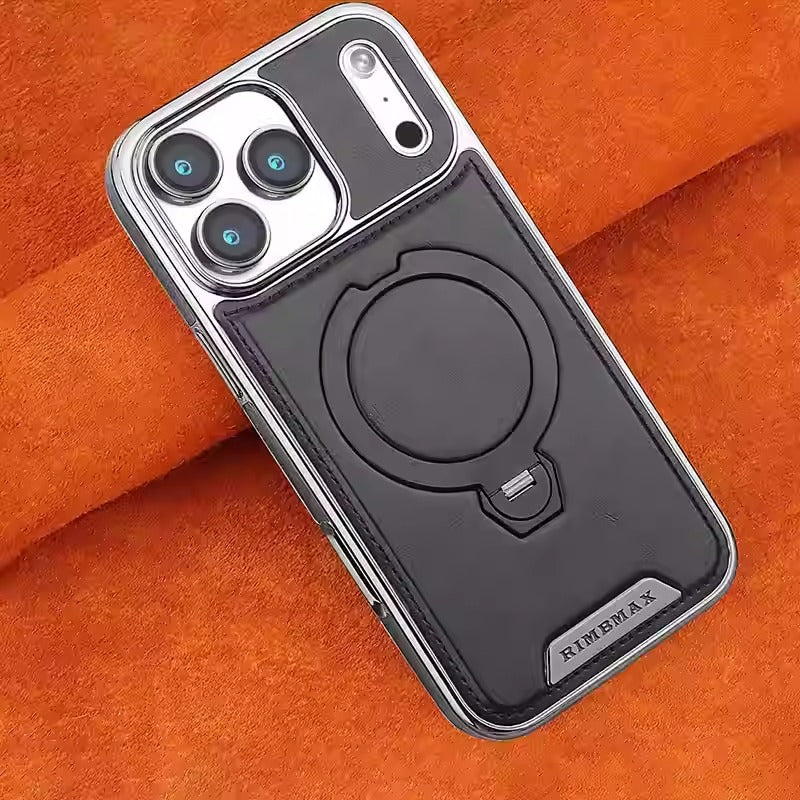 Leather Stand Case For iPhone