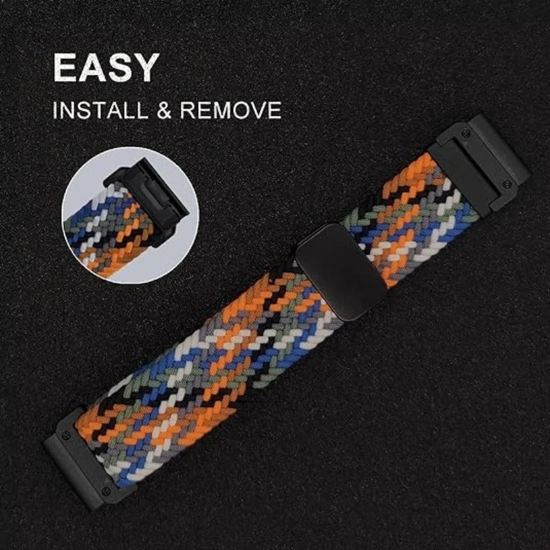 Magnetic Nylon Band For Garmin Watch