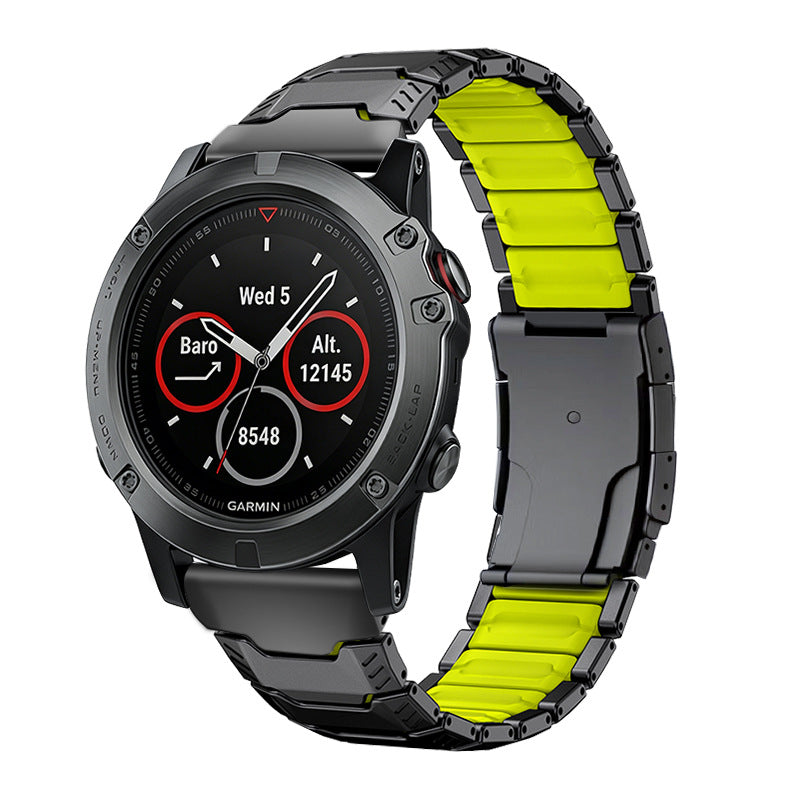 Knight Titanium Band For Garmin Watch Band