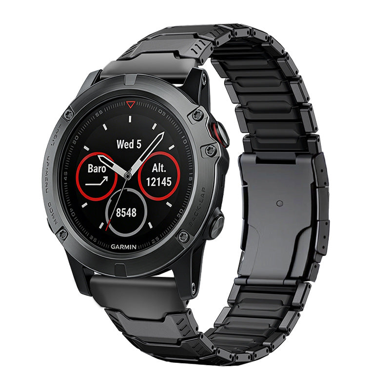 Knight Titanium Band For Garmin Watch Band