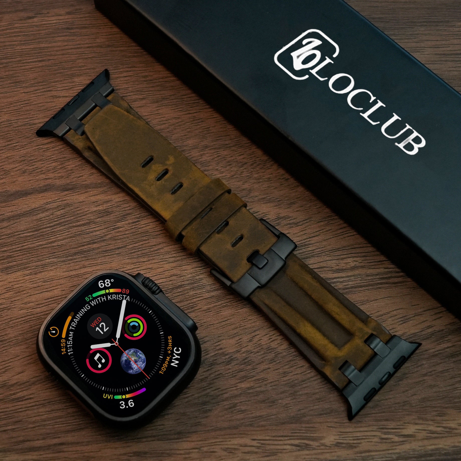 Luxury AP Leather Band For Apple Watch