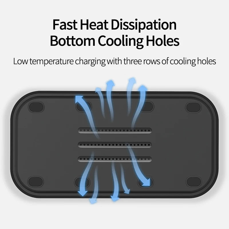 3-in-1 magnetisches kabelloses Ladegerät