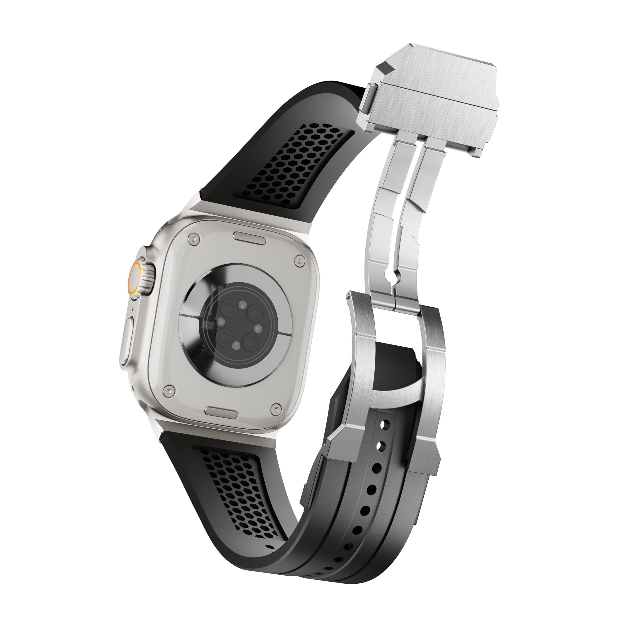 Honeycomb Design Silicone Band for Apple Watch