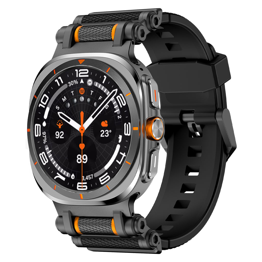 Taktisches drehbares Silikonband für Samsung Galaxy Watch Ultra