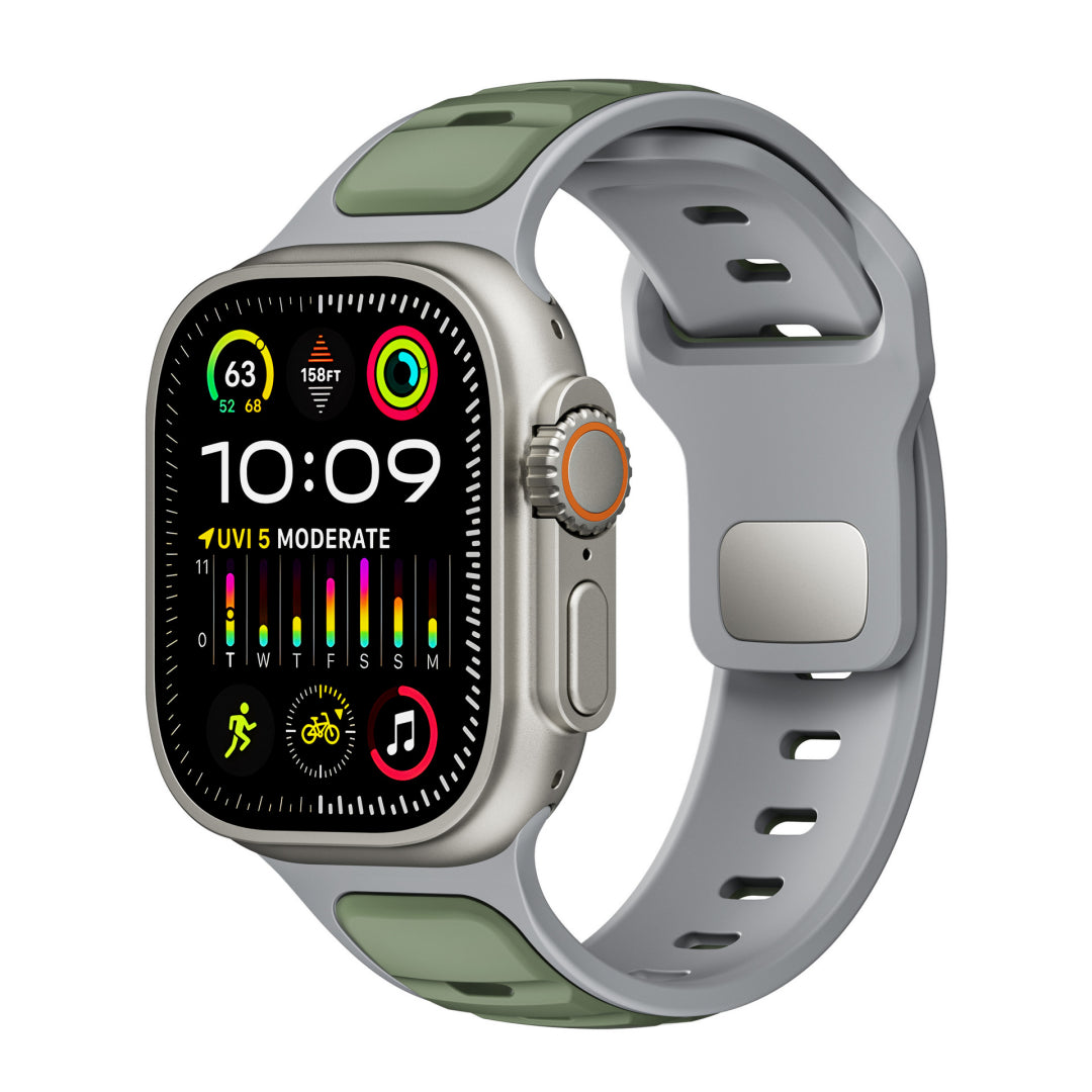 Surf-Silikonarmband für Apple Watch