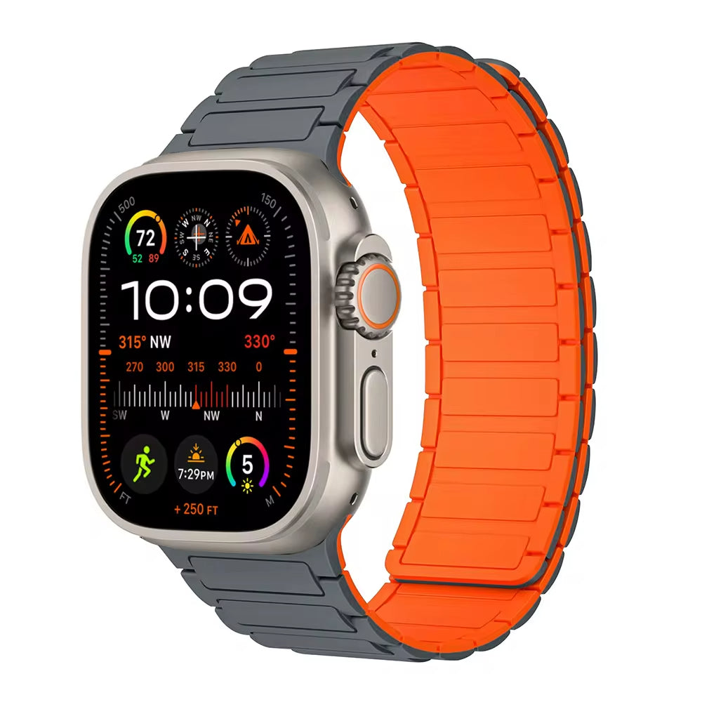 Magnetic Silicone Band For Apple Watch