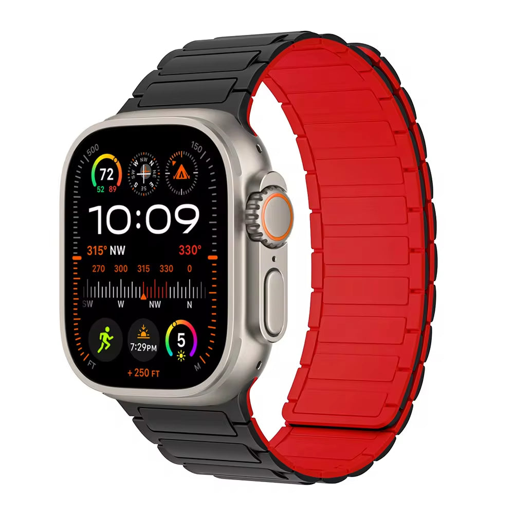 Magnetisches Silikonarmband für Apple Watch