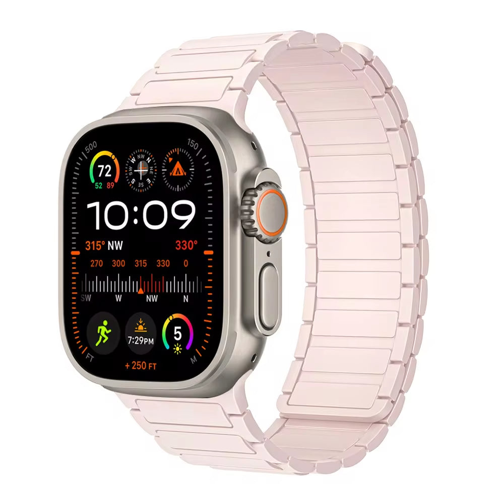 Magnetic Silicone Band For Apple Watch