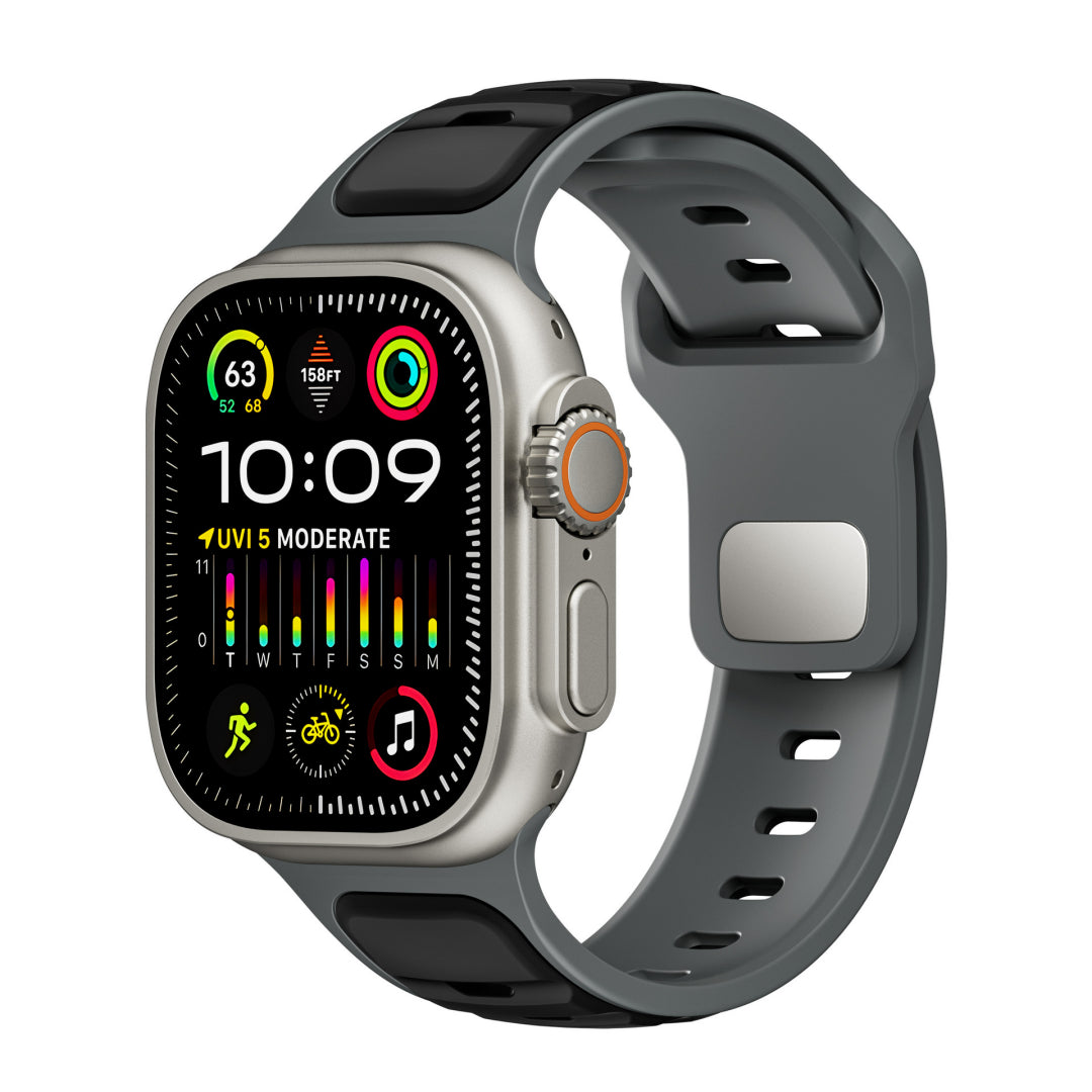 Surf-Silikonarmband für Apple Watch